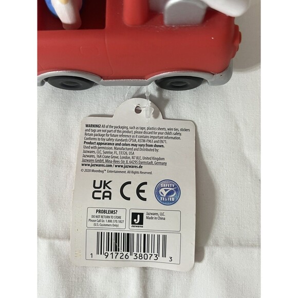 COCOMELON TomTom Fire Truck Free Wheeling Mini Figure Vehicle Toy Truck New - Picture 5 of 7